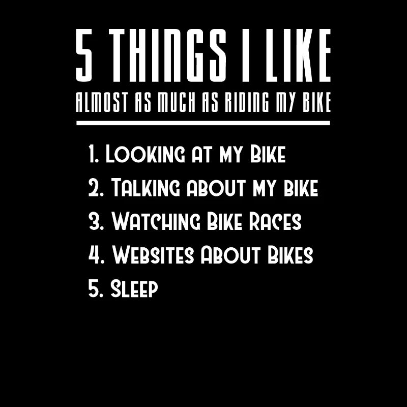 5 Things I Like Almost As Much as Bikes Cycling