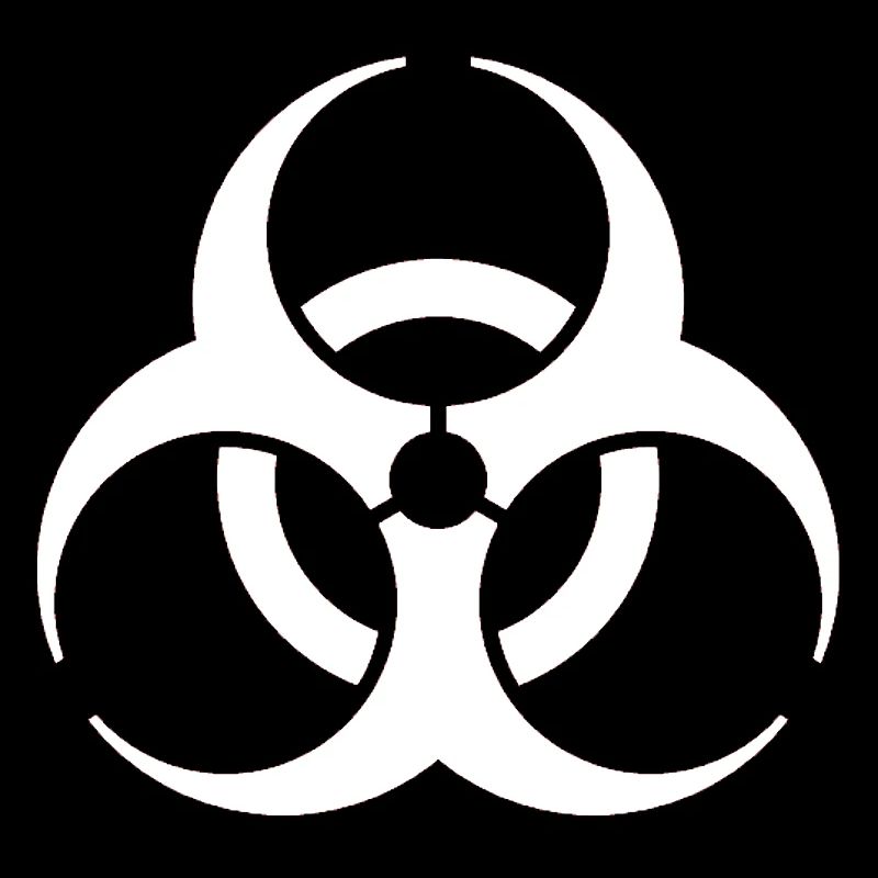 Biohazard Virus Seuche Bio Symbol Zeichen Geschenk
