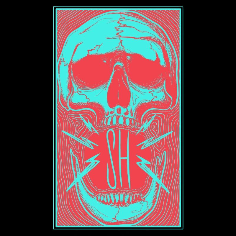 Trippy Skull
