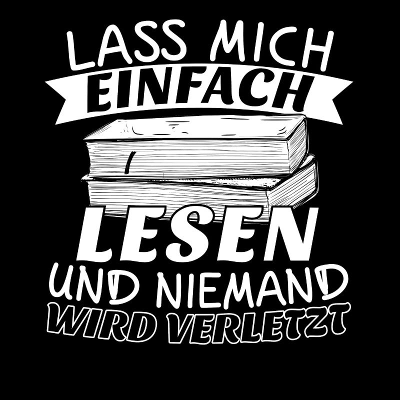 Buch Bücher lesen Lass mich einfach lesen