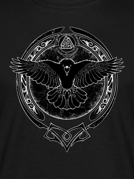 Valknut raven