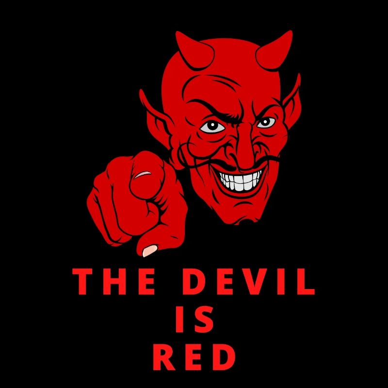 The devil is red