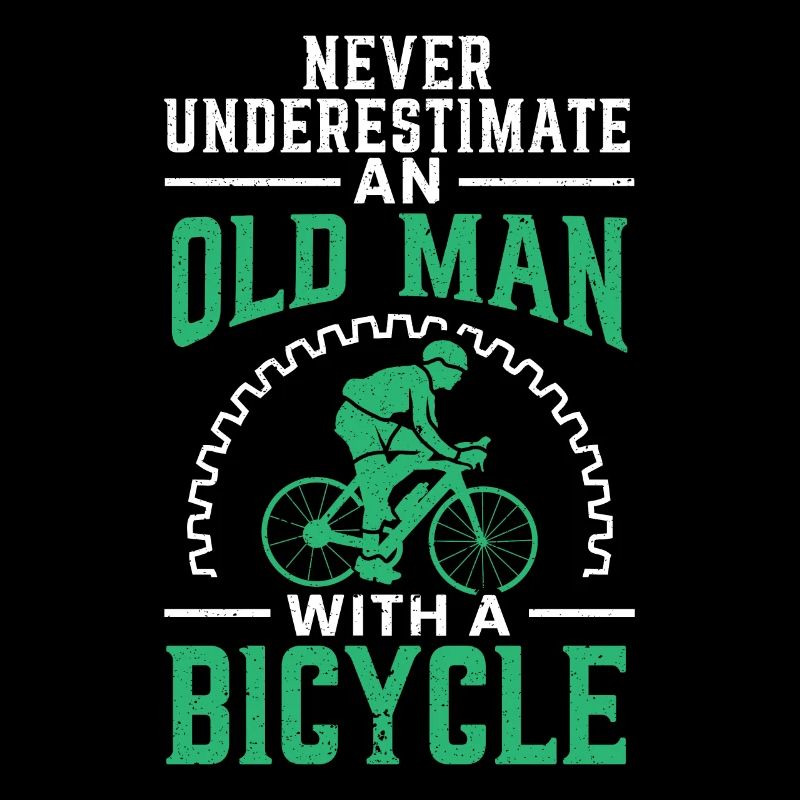 Never Underestimate An Old Man With A Bicycle