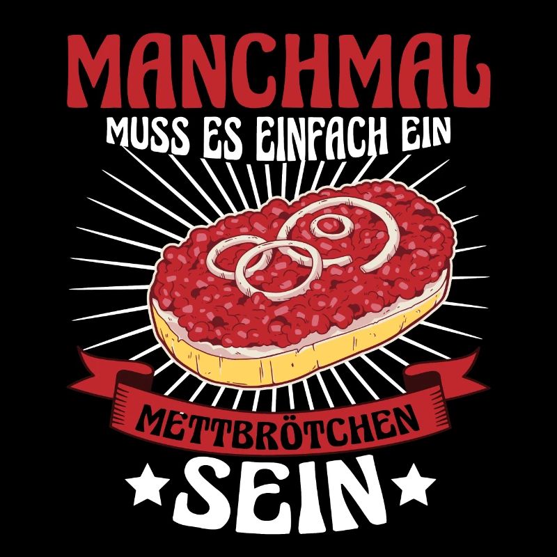 Mett Manchmal muss es einfach Mettbrötchen sein