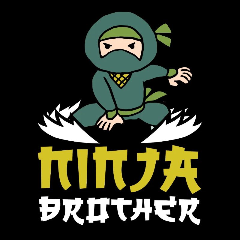 Ninja Bruder Söldner Shuriken Kunai Shinobi