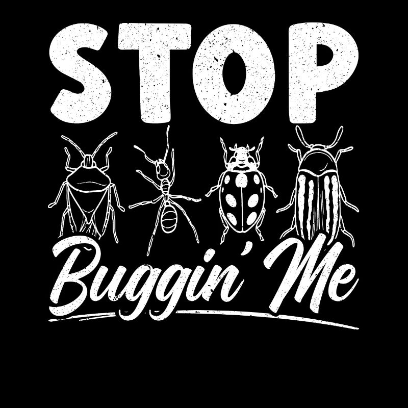 Stop Buggin Me Insect Catching Ladybug Butterfly
