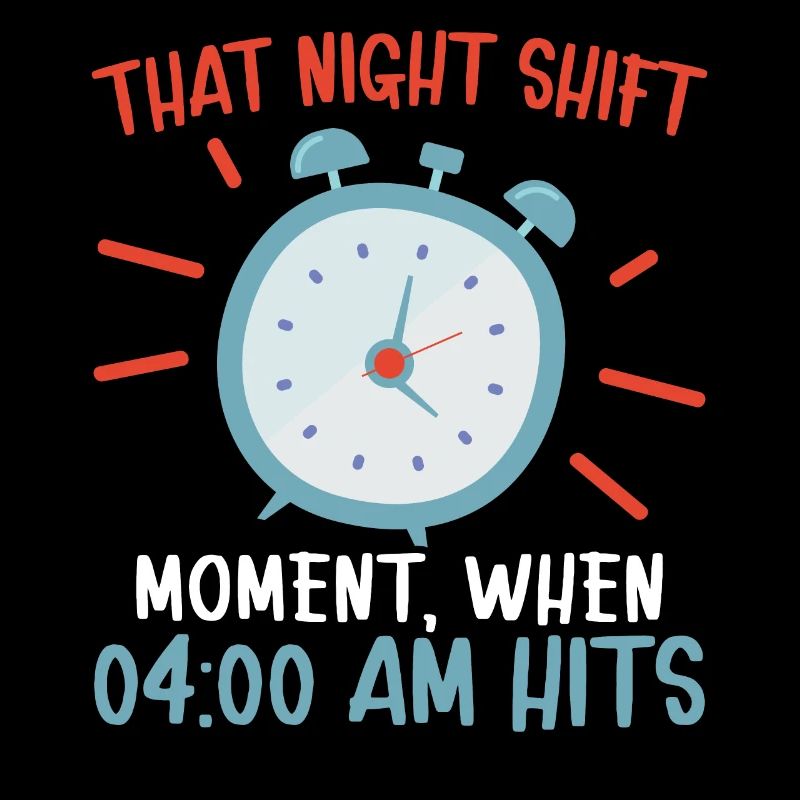 That Night Shift Moment Graveyard Shift Employee