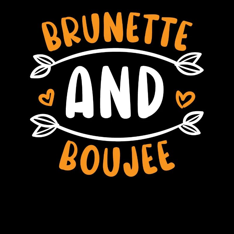 Brünette und Boujee Braune Haare Mode Blond