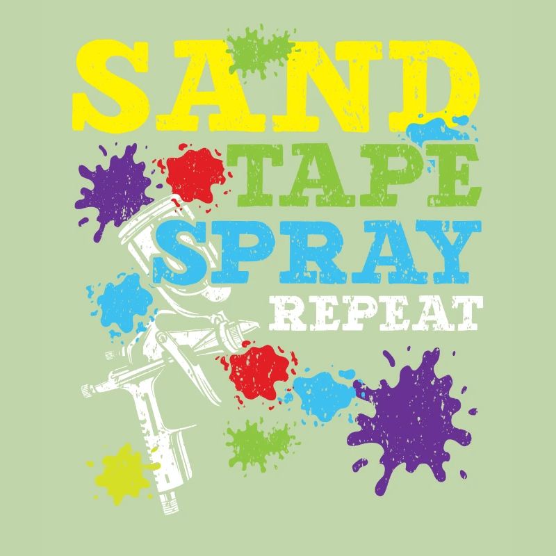 Ruban de sable Spray Repeat Car Auto Body Painter