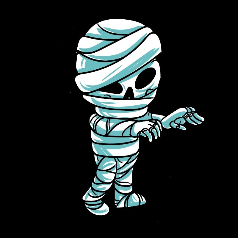 Mummy Skeleton Halloween