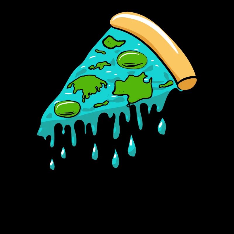Flat Earth Society Flat Earther Pizza Lover