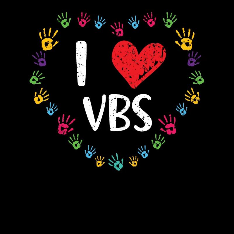 Ich liebe VBS Ferienbibelschule Christlicher Lehrer