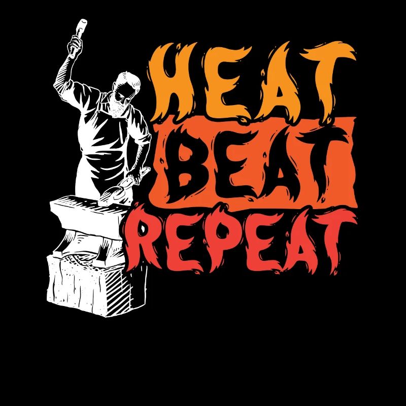 Heat Beat Repeat Metalsmith Forging Blacksmith