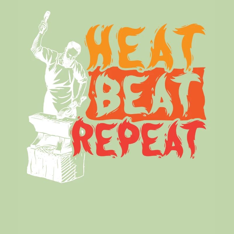 Heat Beat Repeat Metalsmith Forging Blacksmith