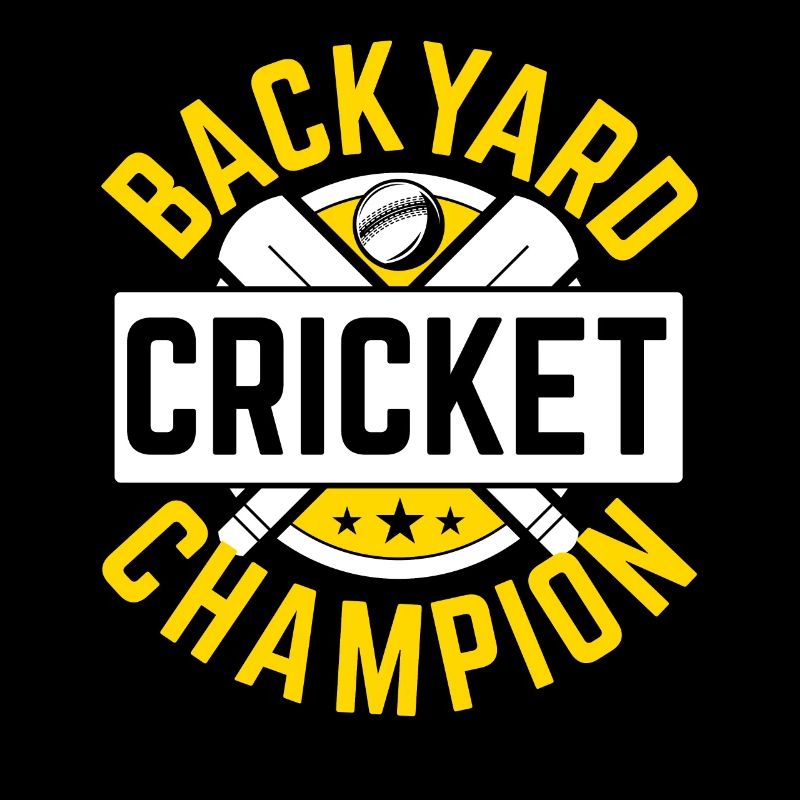 Backyard Cricket Champion Cricket Player Cricketer