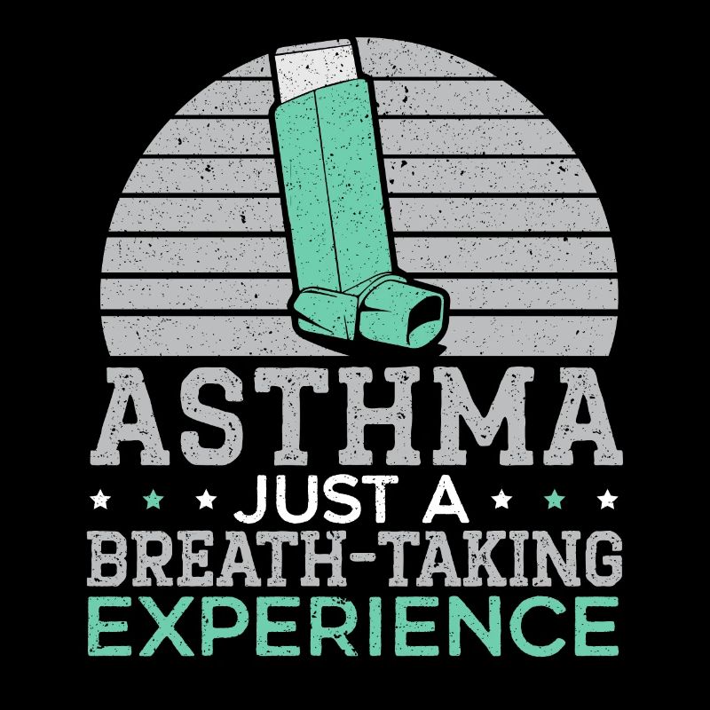 Asthma nur ein atemberaubendes Erlebnis Atmen