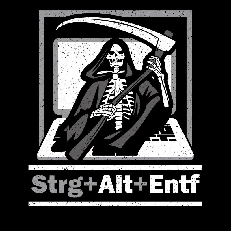 Ctrl Alt Del Black Humor