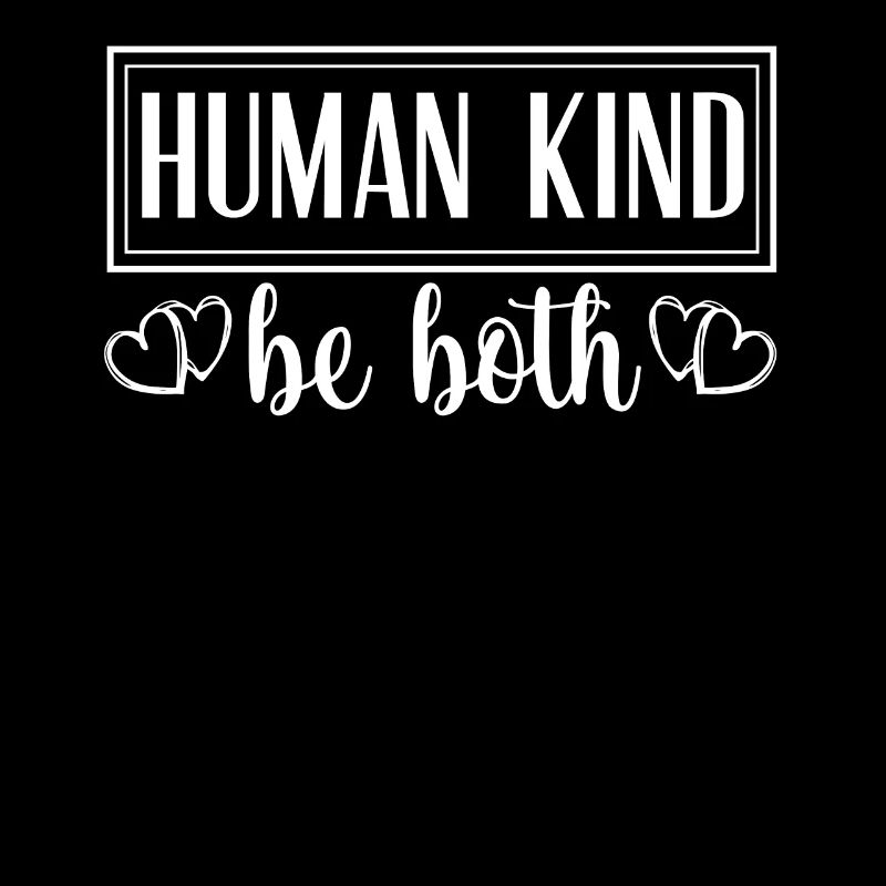 Human Kind Be Both Kindness Kind Orange Day