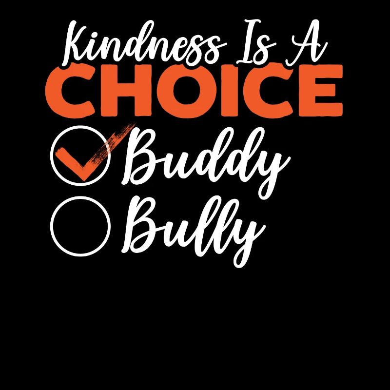 Positivity Kindness Is A Choice Orange Day