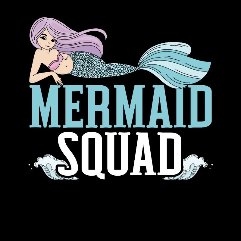 Mermaid Squad Myth Folklore Underwater Aquatic