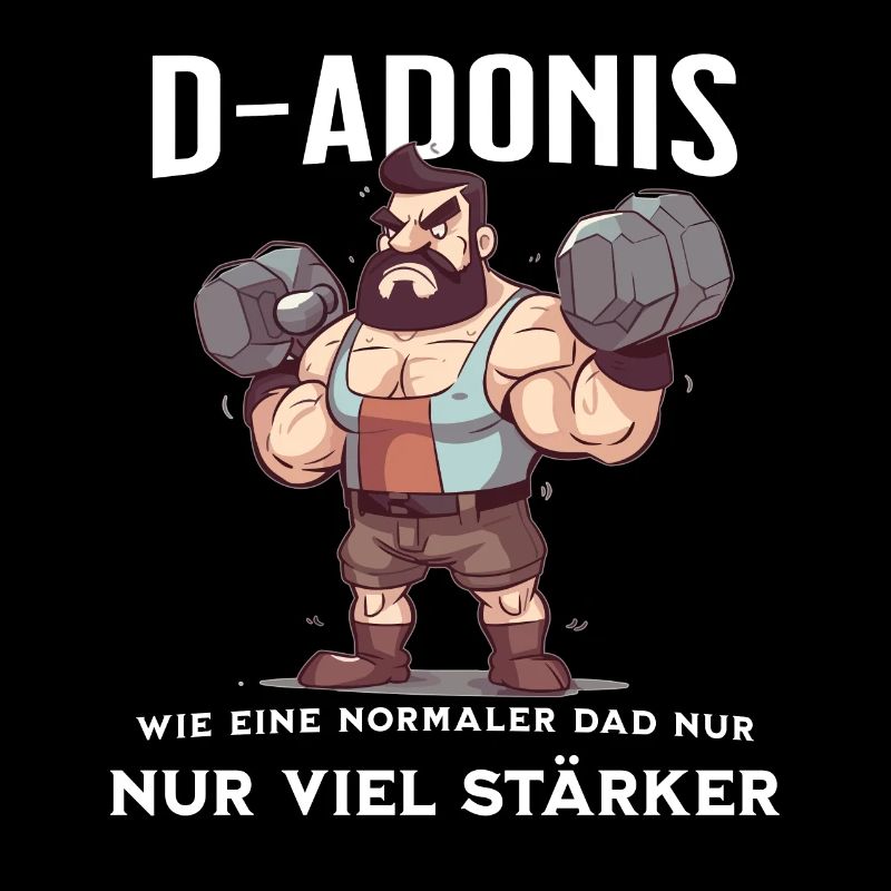 Fathers Day D-Adonis Papa Geschenk Vatertag