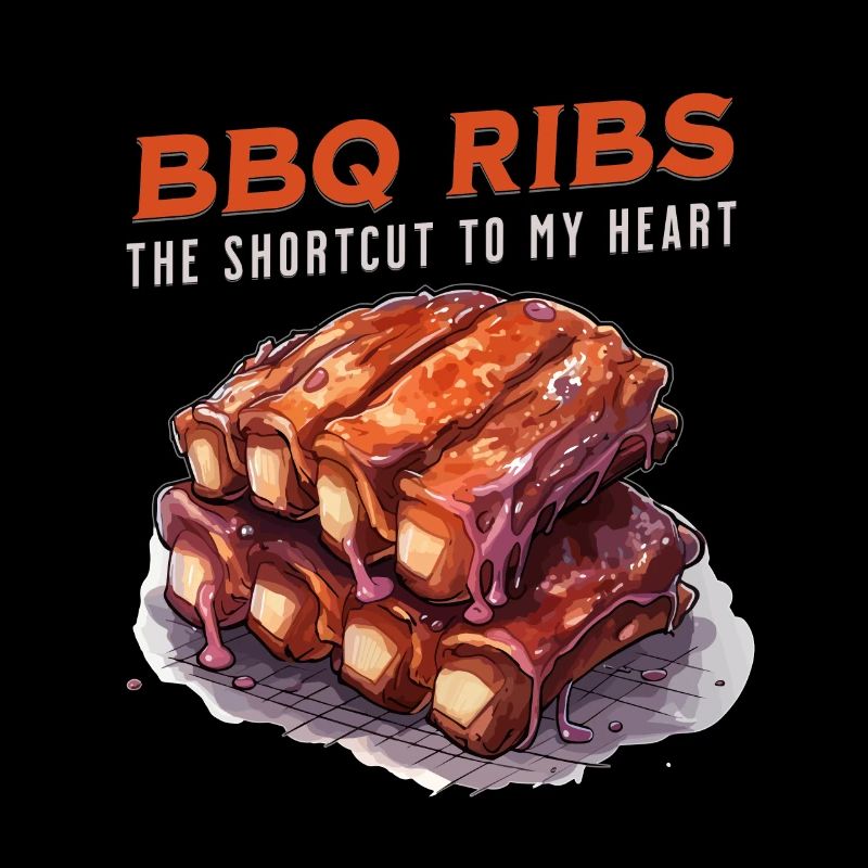 BBQ Ribs Lover Backyard BBQ Griller