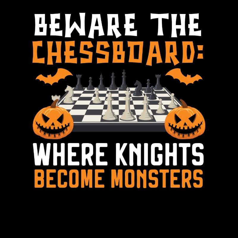 Jeu de plateau d’échecs Halloween Trick Or Treat