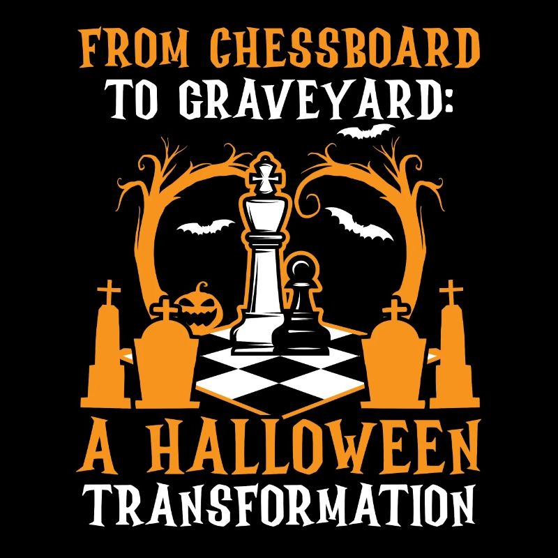 Jeu de plateau d’échecs Halloween Trick Or Treat