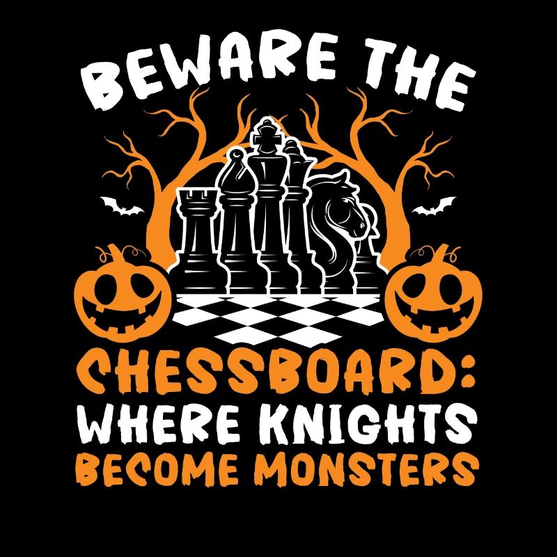 Jeu de plateau d’échecs Halloween Trick Or Treat