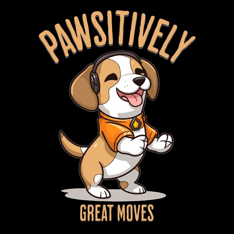 Chien dansant Beagle Chien dansant Danse