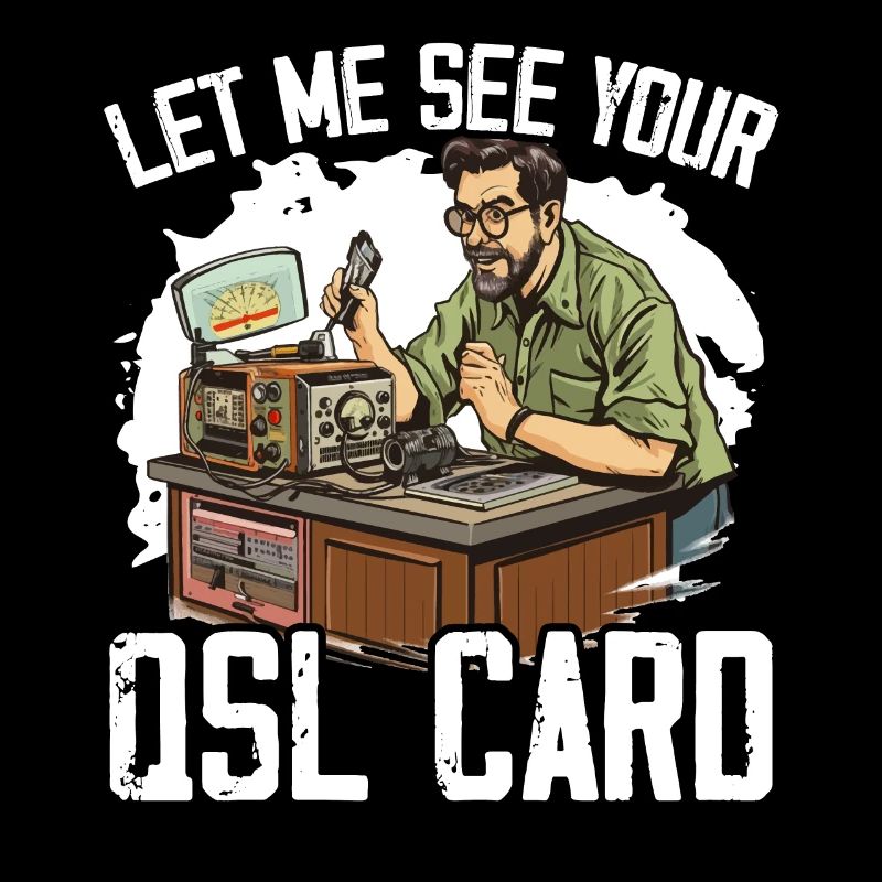 Ham Radio Operator Morse Code Radioactivity