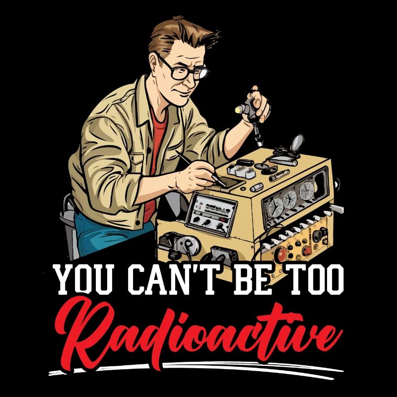 Ham Radio Operator Morse Code Radioactivity