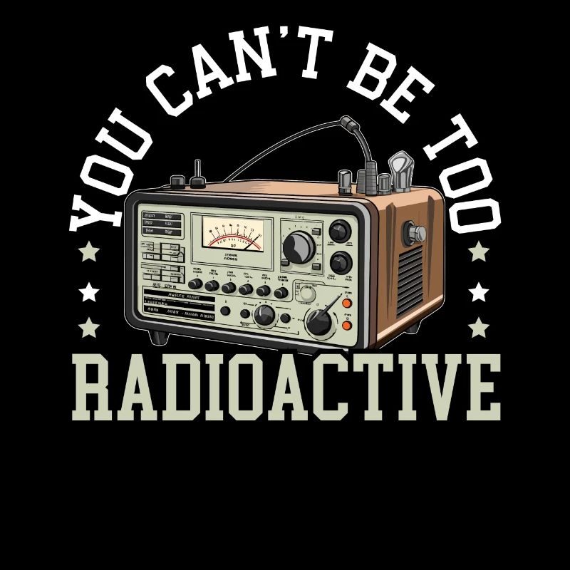 Ham Radio Operator Morse Code Radioactivity
