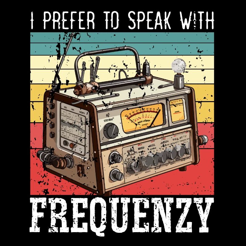 Ham Radio Operator Morse Code Radioactivity