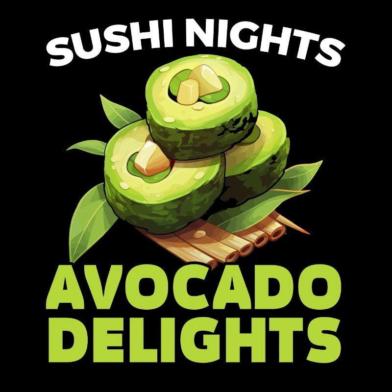 Avocado Sushi Roll Nigiri Avocado Fruit Guacamole