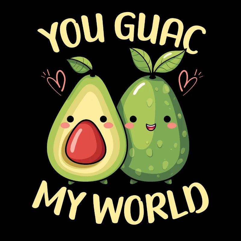 Avocat Couple Relation Avocat Fruit Guac
