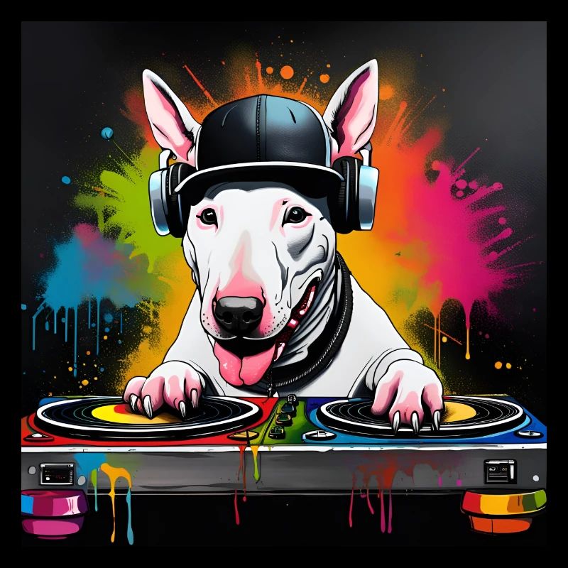 Platines de mixage anglais Bull Terrier DJ