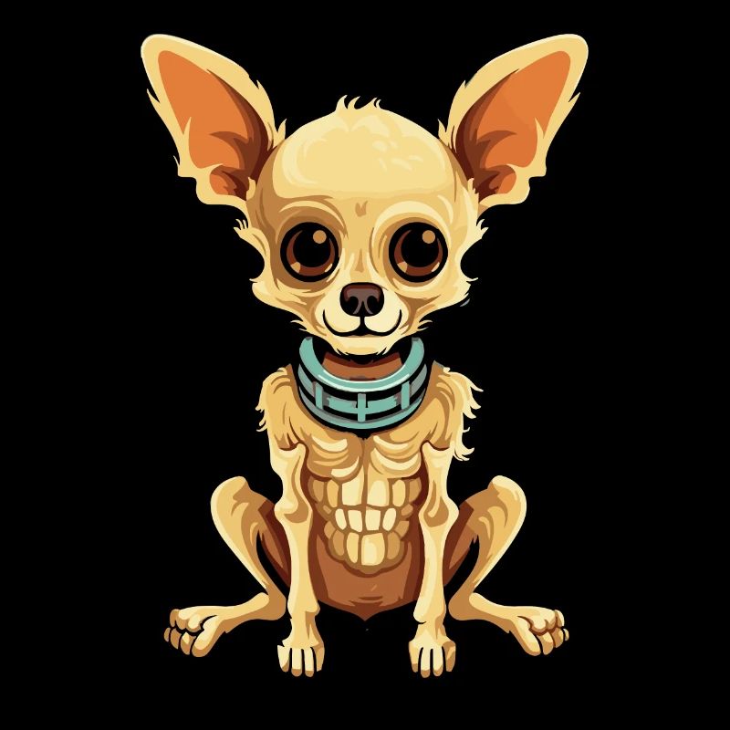 Chihuahua Halloween Welpe Süßes oder Saures Hundeliebhaber