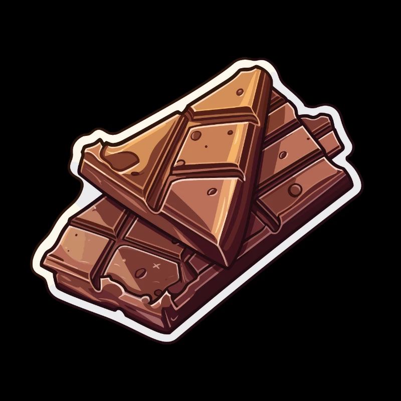 Barre de chocolat - Décadence délicate