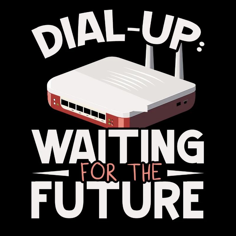 Connexion Internet commutée Blagues informatiques des années 90