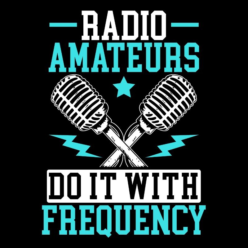 Ham Radio Operator Morse Code Radioactivity