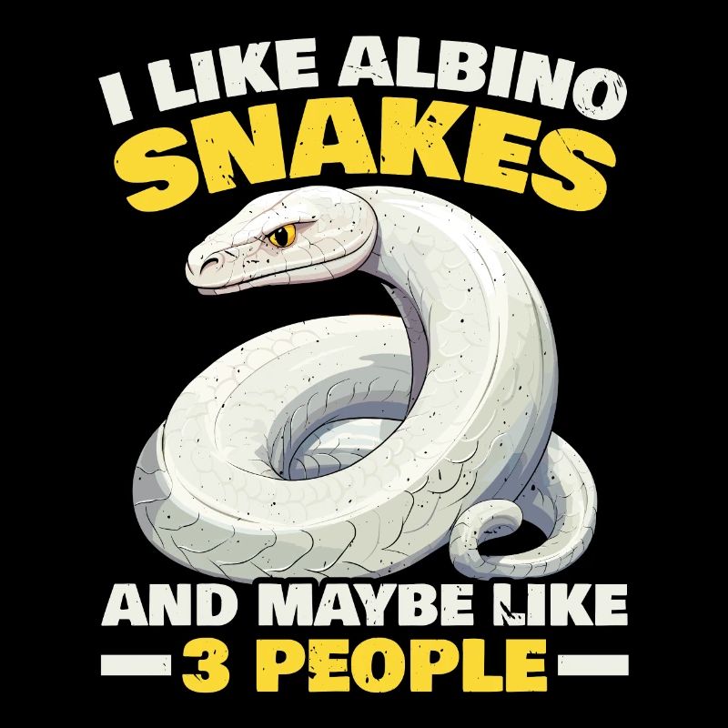 Boule Albino Phyton Serpent venimeux Serpent albinos