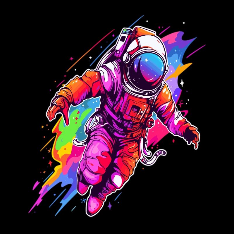 Cosmos Amoureux Astronaute Espace Kosmos