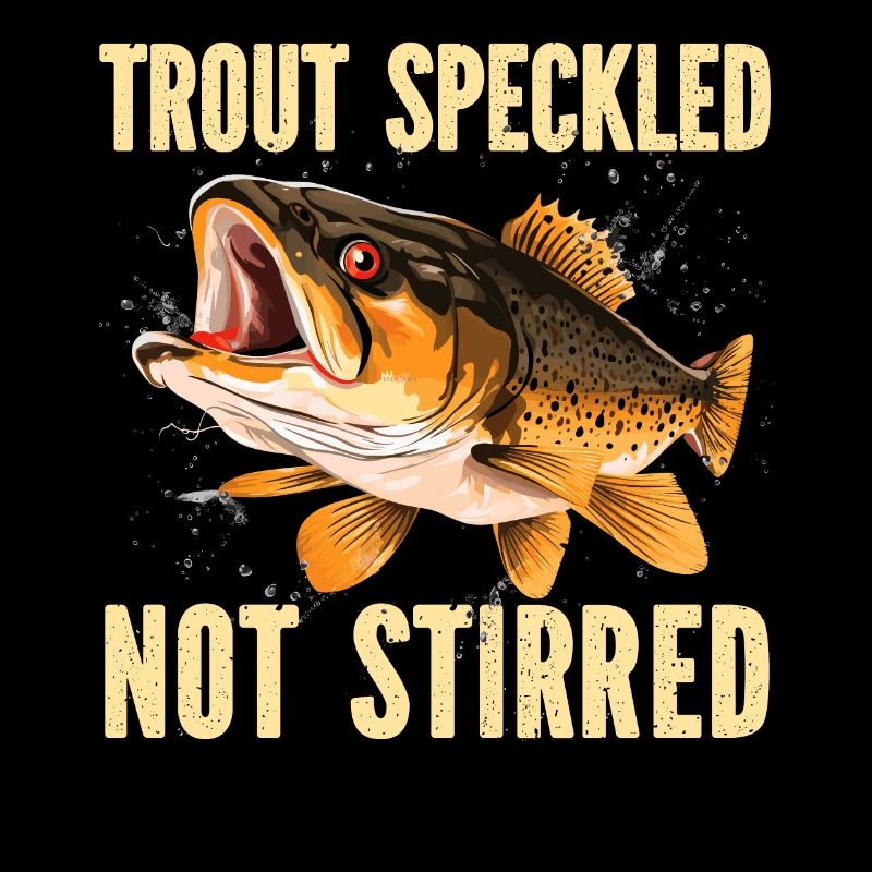 Truite mouchetée Poisson Pêcheur Pêcheur Pêcheur