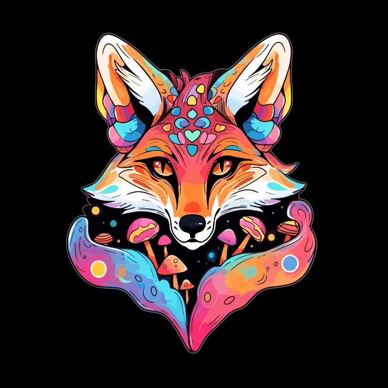 Magic Forest Festival Trippy EDM Fox