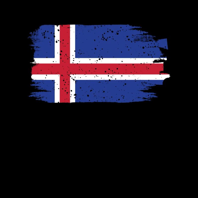 Drapeau de l’Islande Drapeau de Reykjavík Islandais