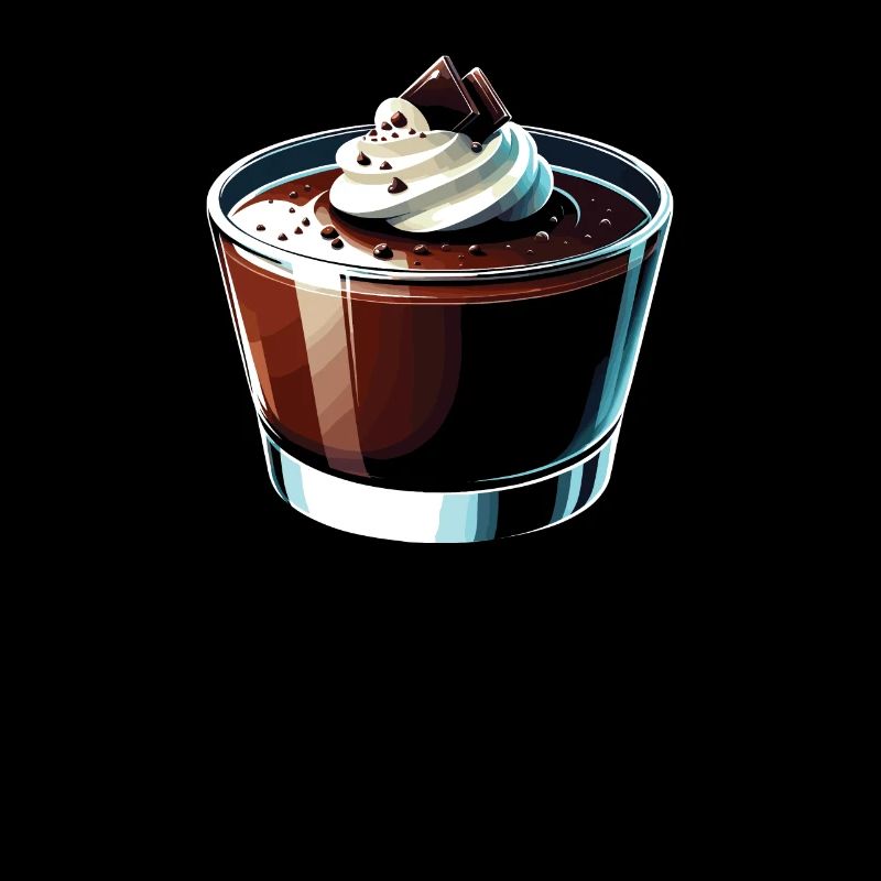 Schokoladenpudding süßes Dessert Essen Liebhaber Feinschmecker
