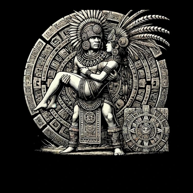Aztec Warrior Indigenous Mexican Aztec Jaguar