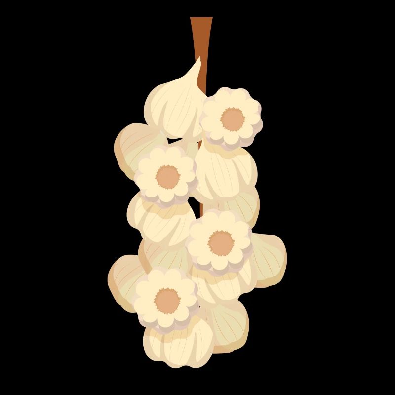Garlic Costume Vegetables