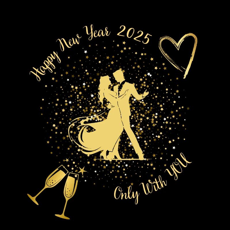 Bonne Année 2025 Seulement avec vous